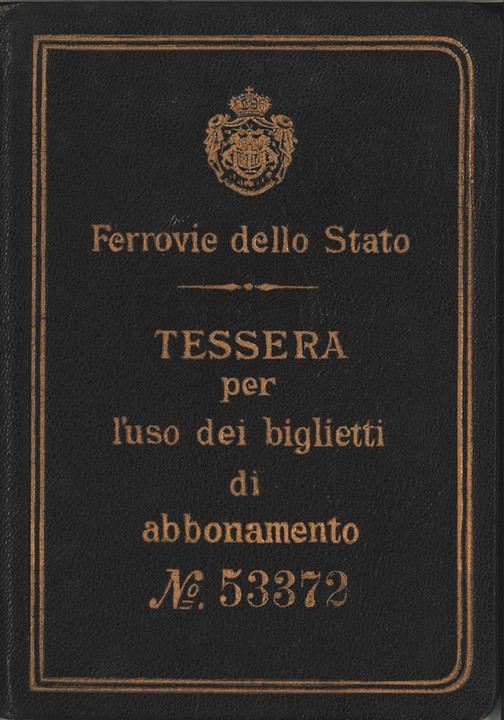 Abbonamento del treno di Francesco Gerolamo Ansaldo (1)